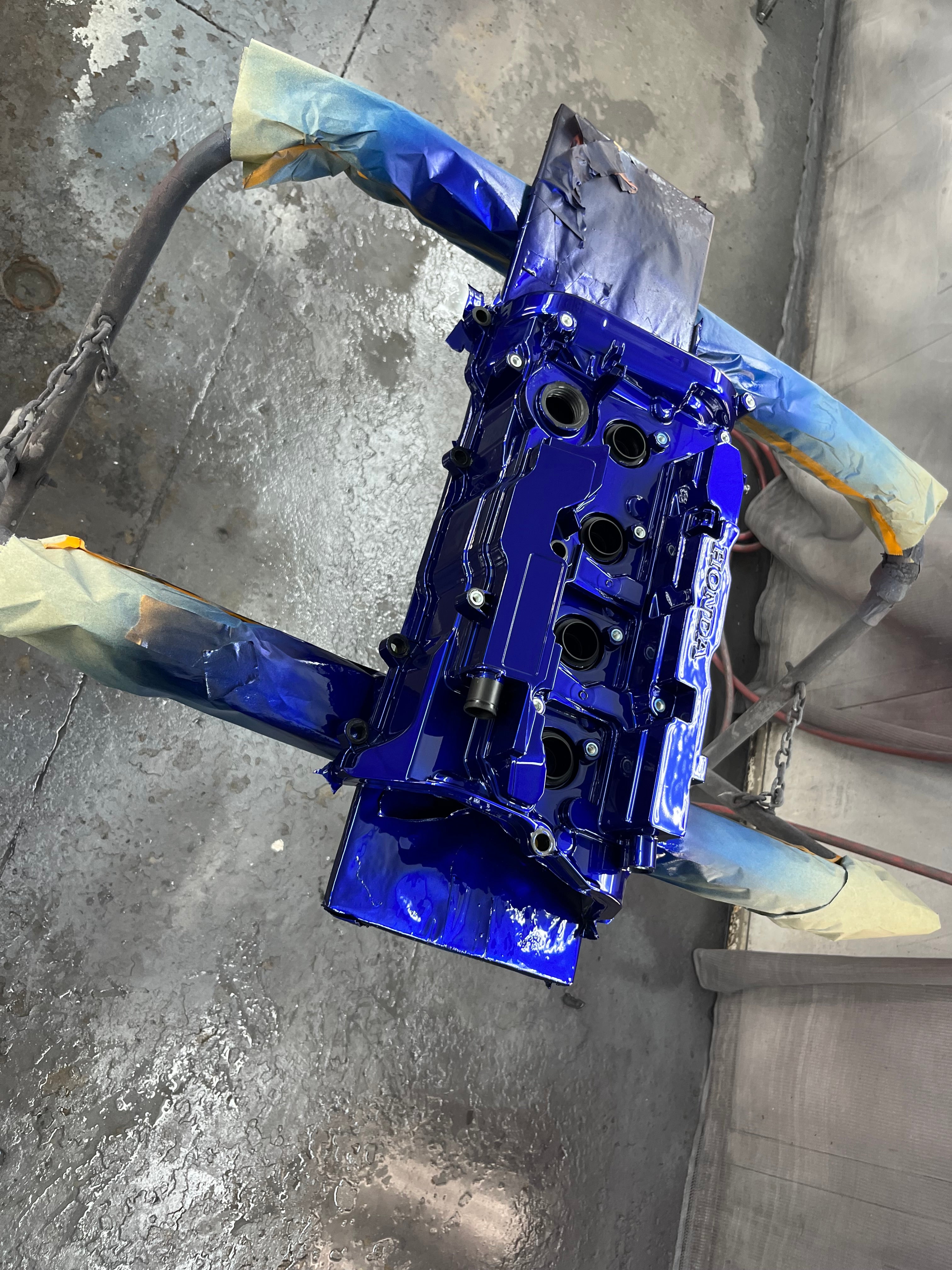 Custom painted 2.0t valve cover