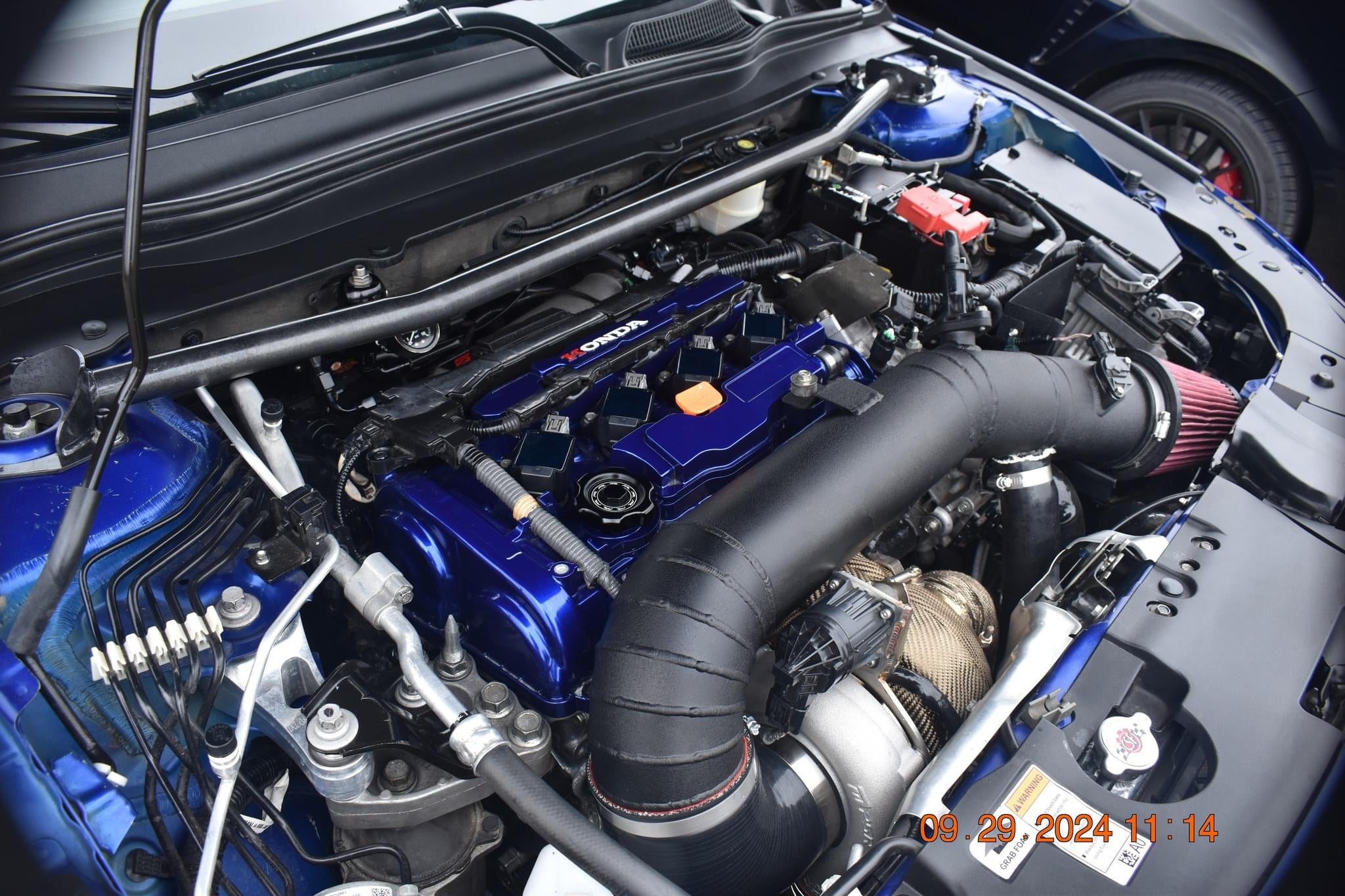 Custom painted 2.0t valve cover